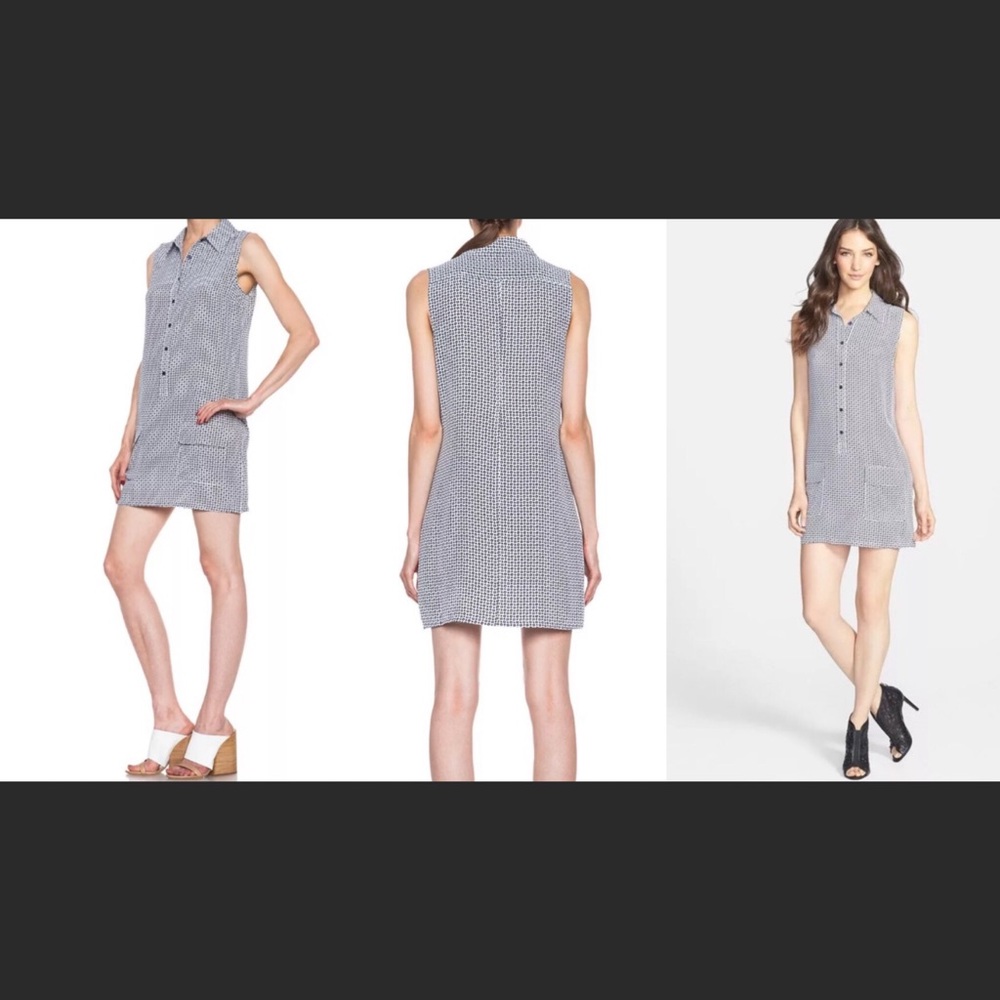 Equipment sleeveless Lucinda dress